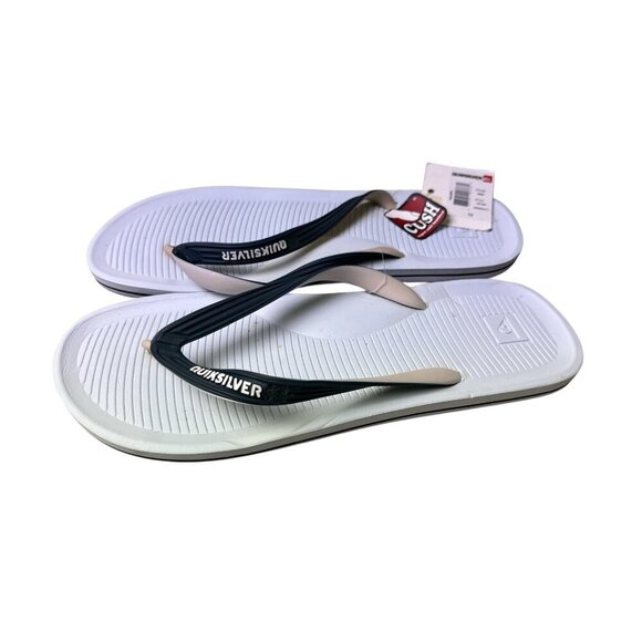 Quiksilver Haleiwa Men's Flip Flops WHN Sandal Size 13 - Picture 1 of 16